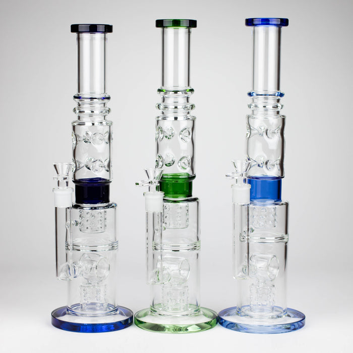 Fortune | 18" Straight Glass Bong [Bong 005]_0