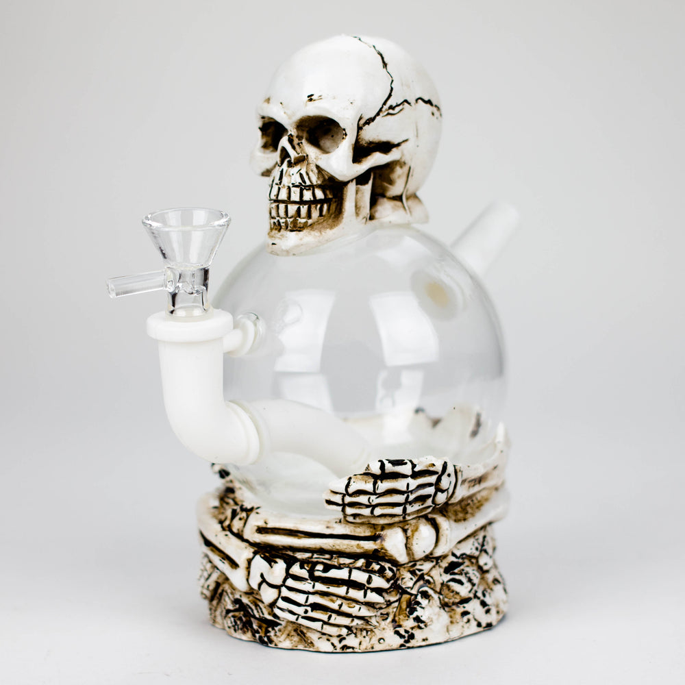 7.5'' Resin Skull Ball Water pipe [H325]_0