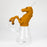 10.5" Wild horse glass water pipe-Assorted [H372]_4