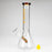 AQUA | 10" Beaker glass water bong with silicone cap [AQUA200]_13