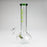 AQUA | 10" Round glass water bong with silicone cap [AQUA201]_3