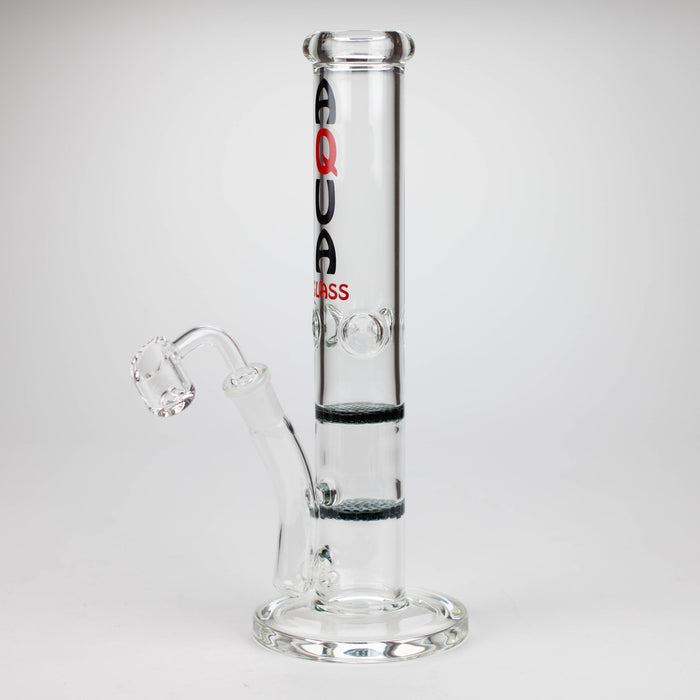 AQUA | 10" Dual Honeycomb rig with quartz banger [B1]_5