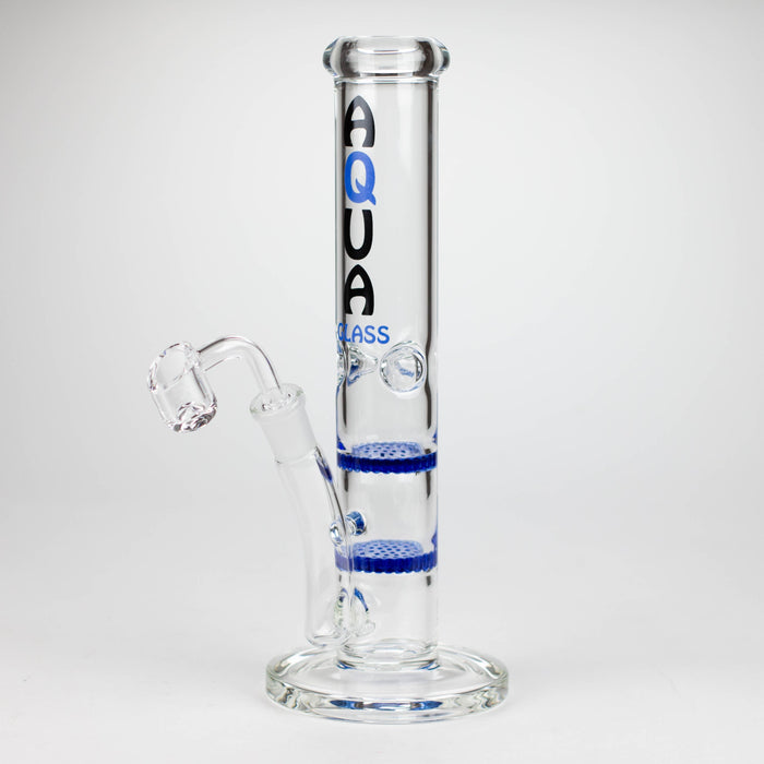 AQUA | 10" Dual Honeycomb rig with quartz banger [B1]_6