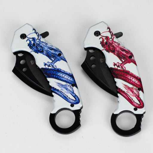 Snake Eye | Dragon Design folding Karambit 3 " Blade [SE-1111S]_1