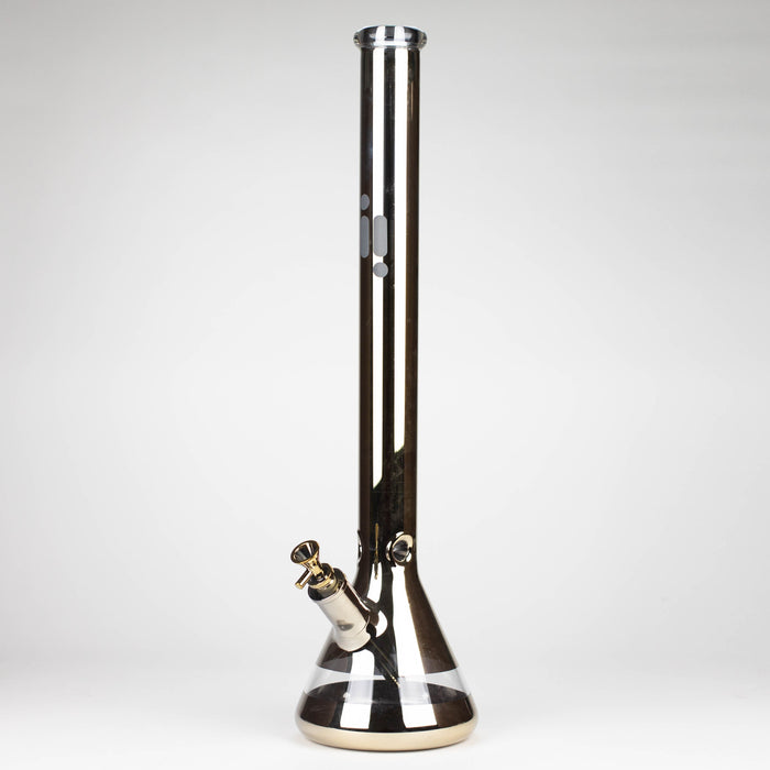 Infyniti | 24"metallic  7mm glass water bong [GP1775]_3