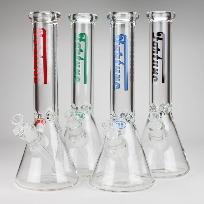 Fortune | 14" 9mm Beaker Glass Bong_0