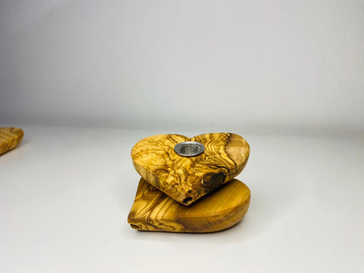 VOW | Olive Wood Heart Pipe_1