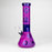 12" Purple Wheel Glass Water Bong_0