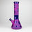 12" Purple Wheel Glass Water Bong_1