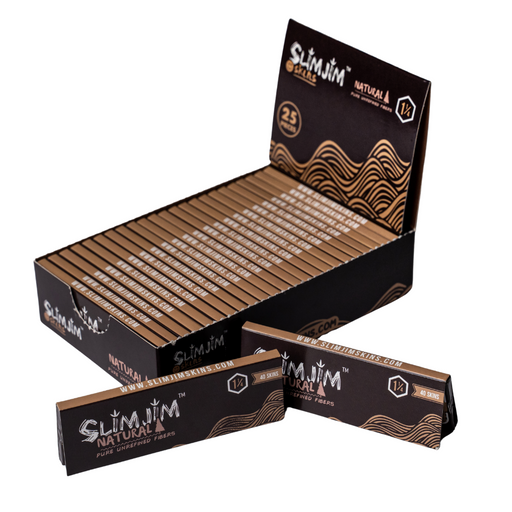 Slimjim | Natural 1 1/4th Skins Box of 25_0