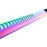 Tactical Master 27" Rainbow Machete Tanto Blade with 2 pcs 6" Throwing Knife_2