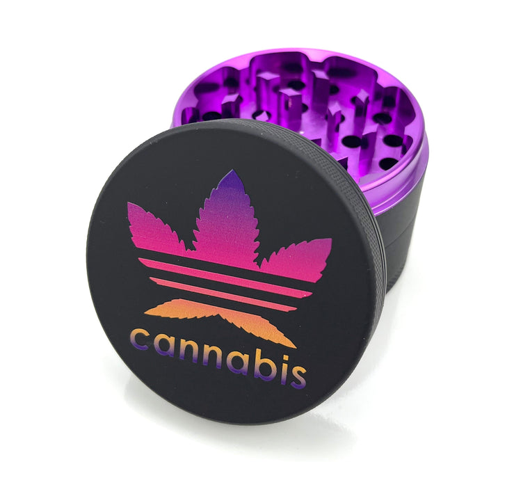 Green Star | 2.5" (63mm) Grinder - Cannabis Design_2