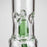 14" Color accented 7 mm glass water bong_4