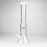 16" Color accented 7 mm glass water bong With Dffiuser_5