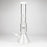 16" Color accented 7 mm glass water bong With Dffiuser_9