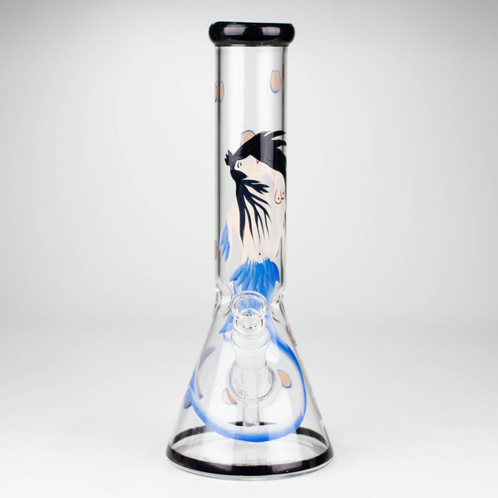 12" MERMAID BEAKER GLASS BONG_2