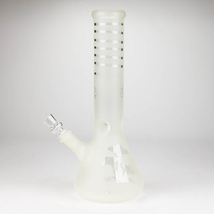 12" GLOW IN DARK BEAKER BONG WITH ICE CATCHER_4