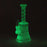 8" GLOW IN DARK GLASS BONG WITH DIFFUSER_1