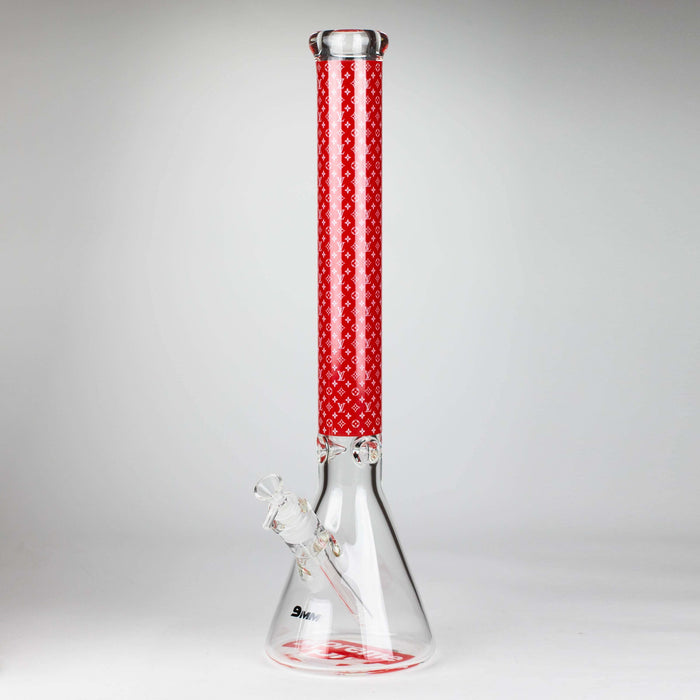 20" Luxury Pattern 9mm glass bong [PIP872]_6