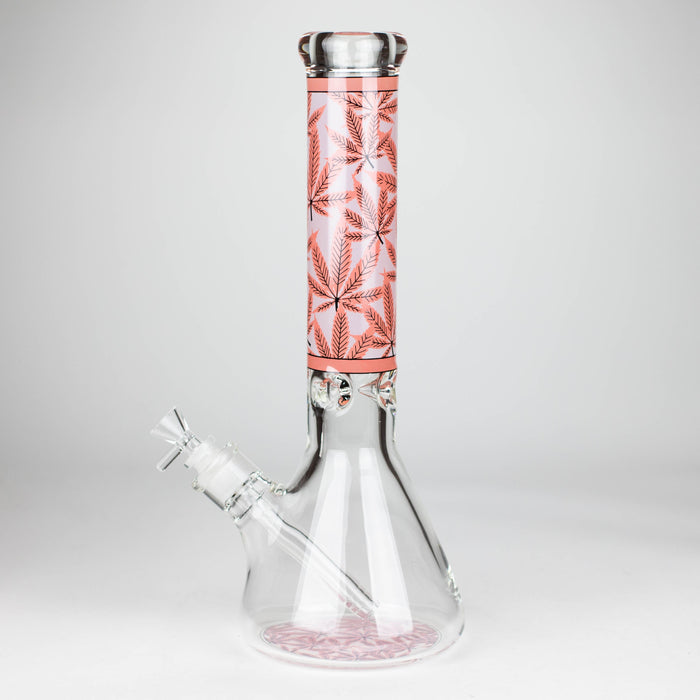 14" Hemp Weed 9mm glass bong [PIP845]_11