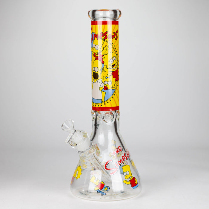 14" Cartoon 9 mm glass bong [PIP789]_6