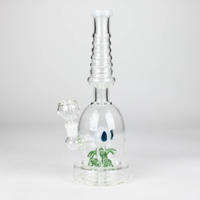 12" Fancy glass water bong_2