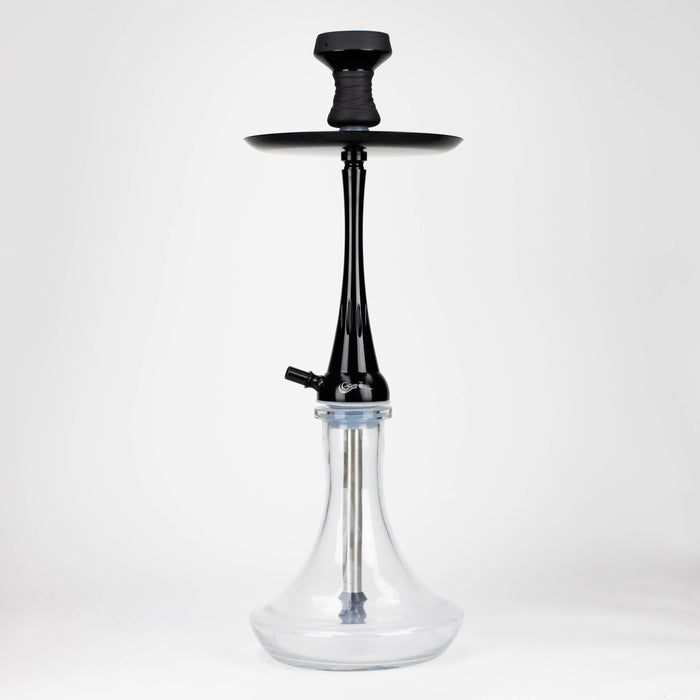 Genie | 22.5″ Aluminum Hookah with Diffuser,Tray, and Soft Touch Silicone Hose [SS-04]_10