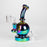 7" Solid Color Electroplate Rig with Banger and Bowl_5