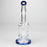 7" Bent neck glass bubbler with Honeycomb diffuser_8