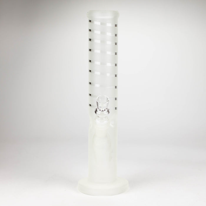 12" GLOW IN DARK STRAIGHT TUBE BONG WITH ICE CATCHER_3