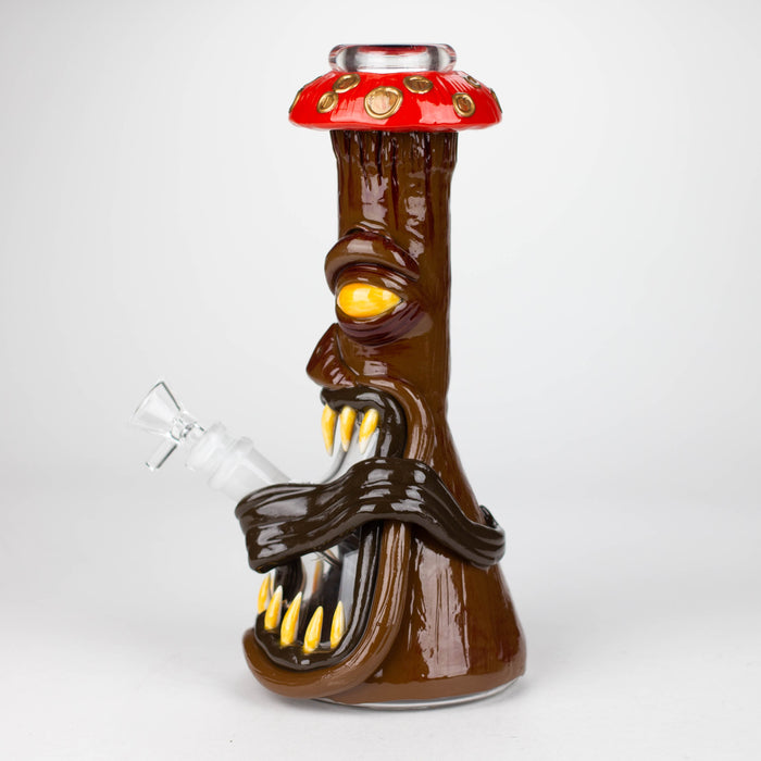 10" Resin 3D Spore Fiend glass beaker [DY384]_1