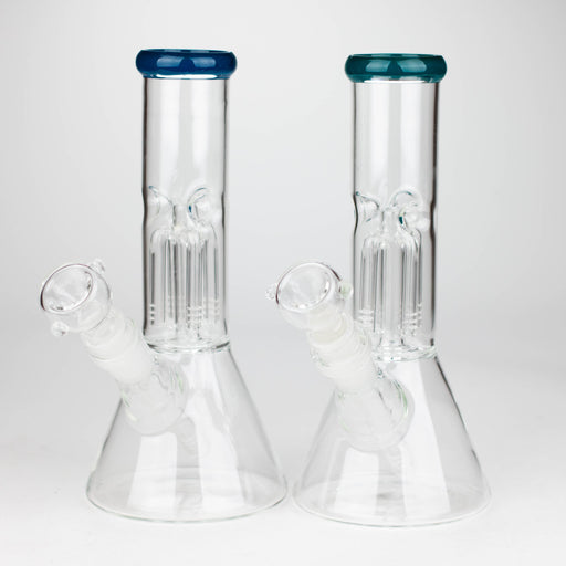 8" Beaker Bong with Perculator_0