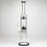 16" Color accented double percolator glass bong_2