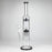 16" Color accented double percolator glass bong_4