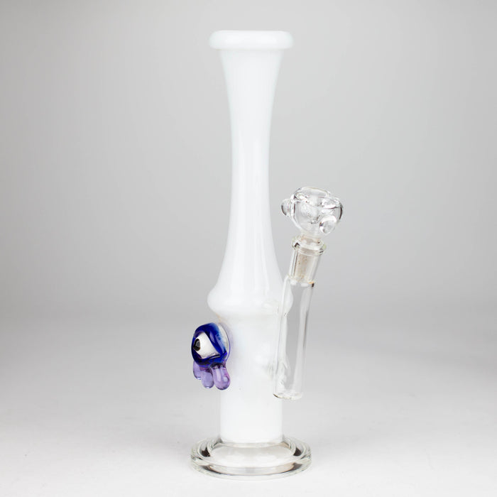 10" Color tube glass bong with eye_13