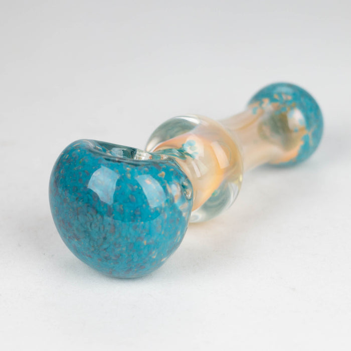 5”Gold Fumed Hand Pipe Pack of 2 [BZS-0092]_2