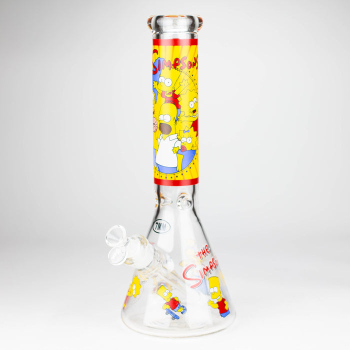 14" 7mm Cartoon Design Beaker_7