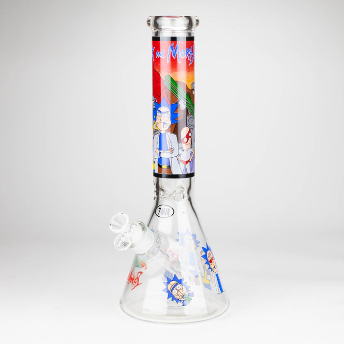 14" 7mm Cartoon Design Beaker_5