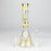 9"  Glow In The Dark 4mm glass bong [S60]_17