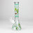 9"  Glow In The Dark 4mm glass bong [S60]_4