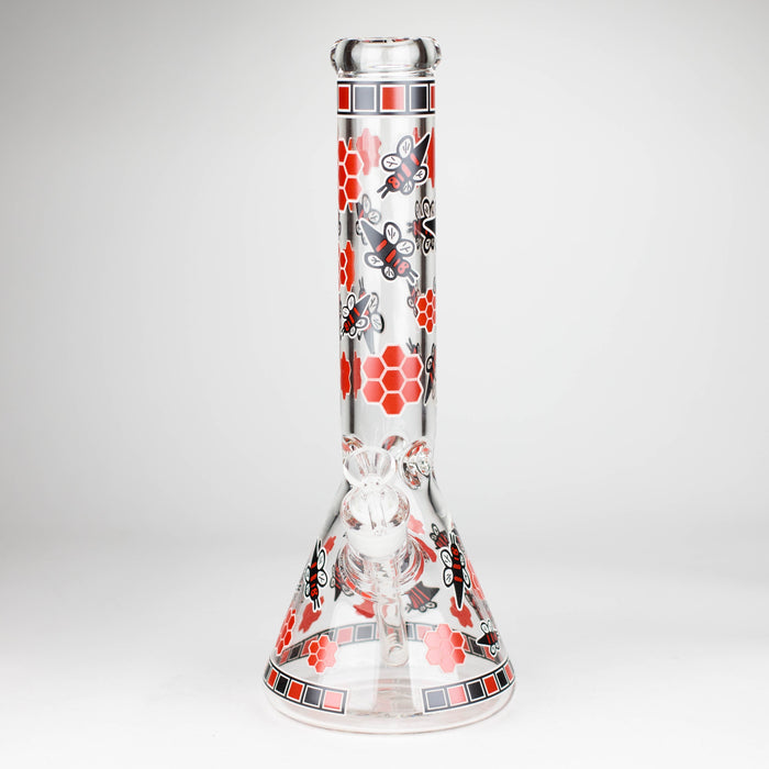 14" 7mm Honey Design Beaker_11