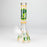 9"  Glow In The Dark 4mm glass bong [S60]_9