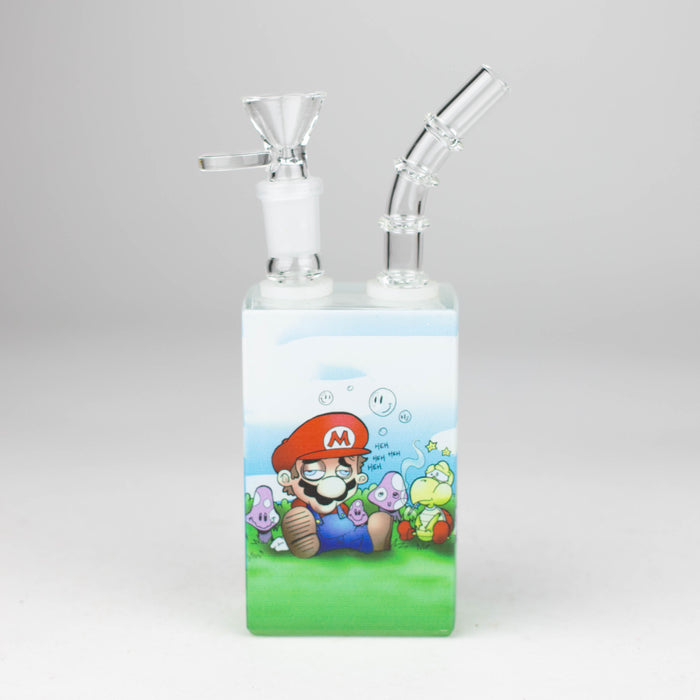 7.5" Juicy Box Cartoon Glass Bong_9