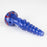 4" Twist glass hand pipe pack of 2_1