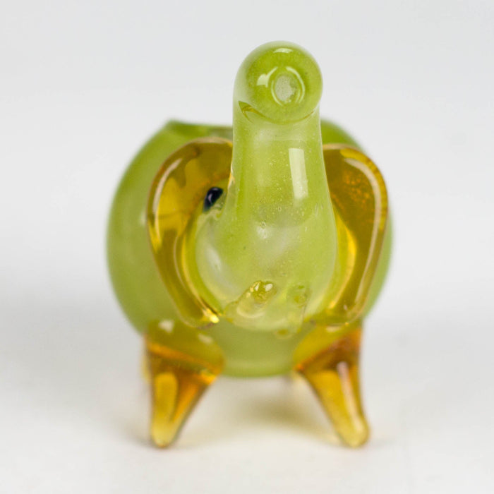 3" Elephant glass hand pipe_3