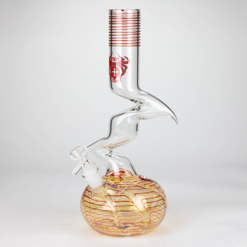 Xtreme | 12" Zig Zag glass water bong [AK822]_0