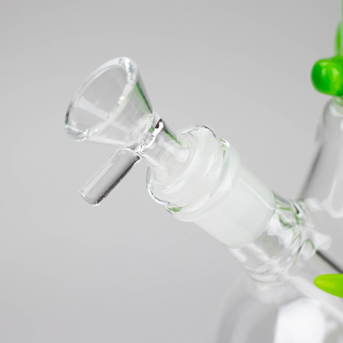 8.5" chameleon glass beaker water pipe_4