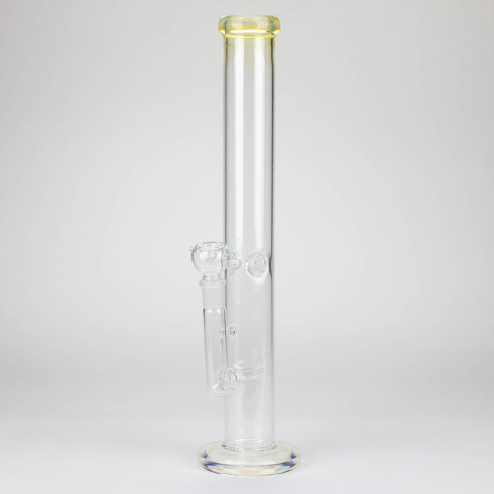 16"  straight glass tube water bong_0