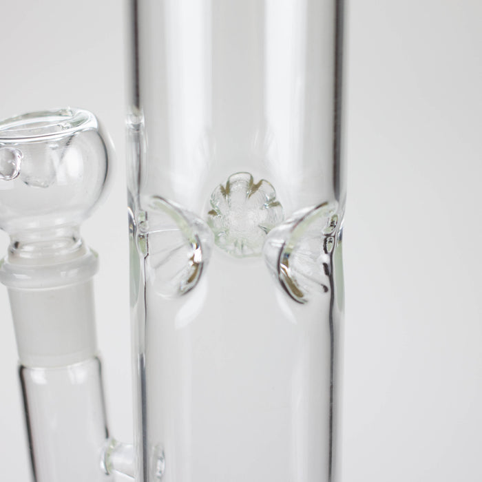 16"  straight glass tube water bong_3