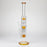 16" straight tube glass water bong with tree-arm percolator and diffuser_1